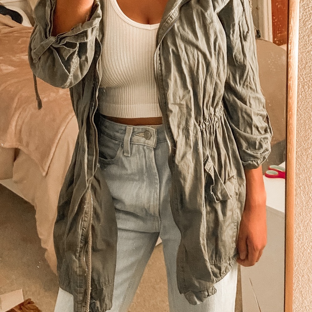 Lightweight F21 Olive Green Jacket